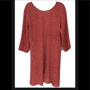 Gap Multi Color 3/4 Sleeves Dress 16